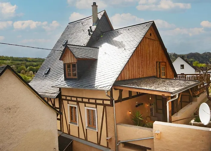 아파트 Haus In Spay An Der Mosel Mit Sauna *